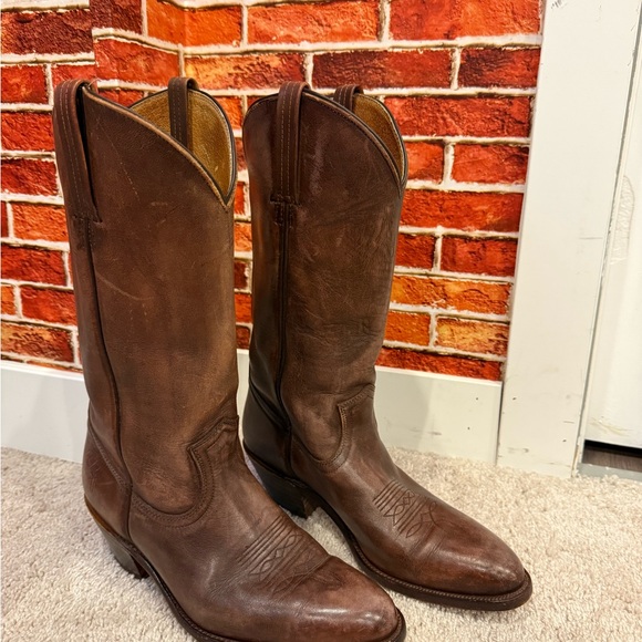 Frye Brown Ankle Boots - Picture 2 of 16